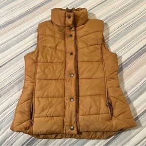 Rockies Women's Brown Puffer Vest